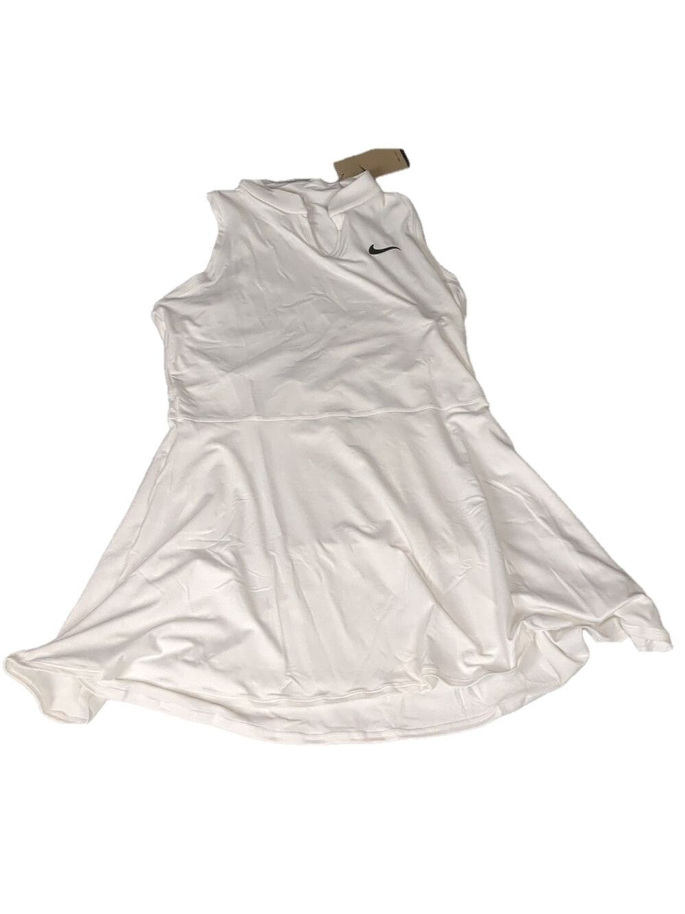 Nike victory tennis dress key hole in back slim fit size large
